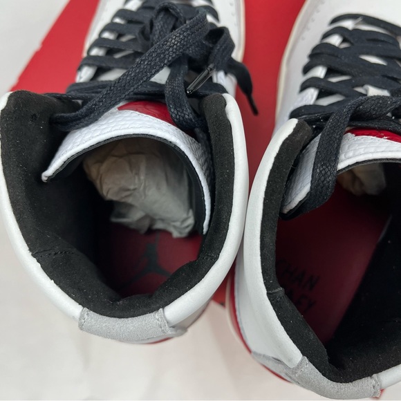 Air Jordan 2 Retro SE Nina Chanel Abney White Red Womens Size 5 - Picture 6 of 8